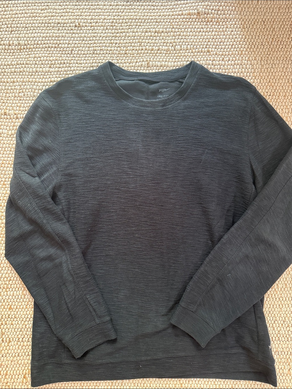 Nike Black Dri-FIT Yoga Top